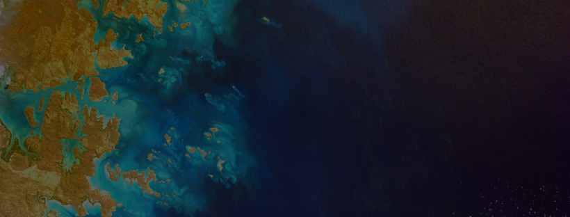 Aerial view of the cost